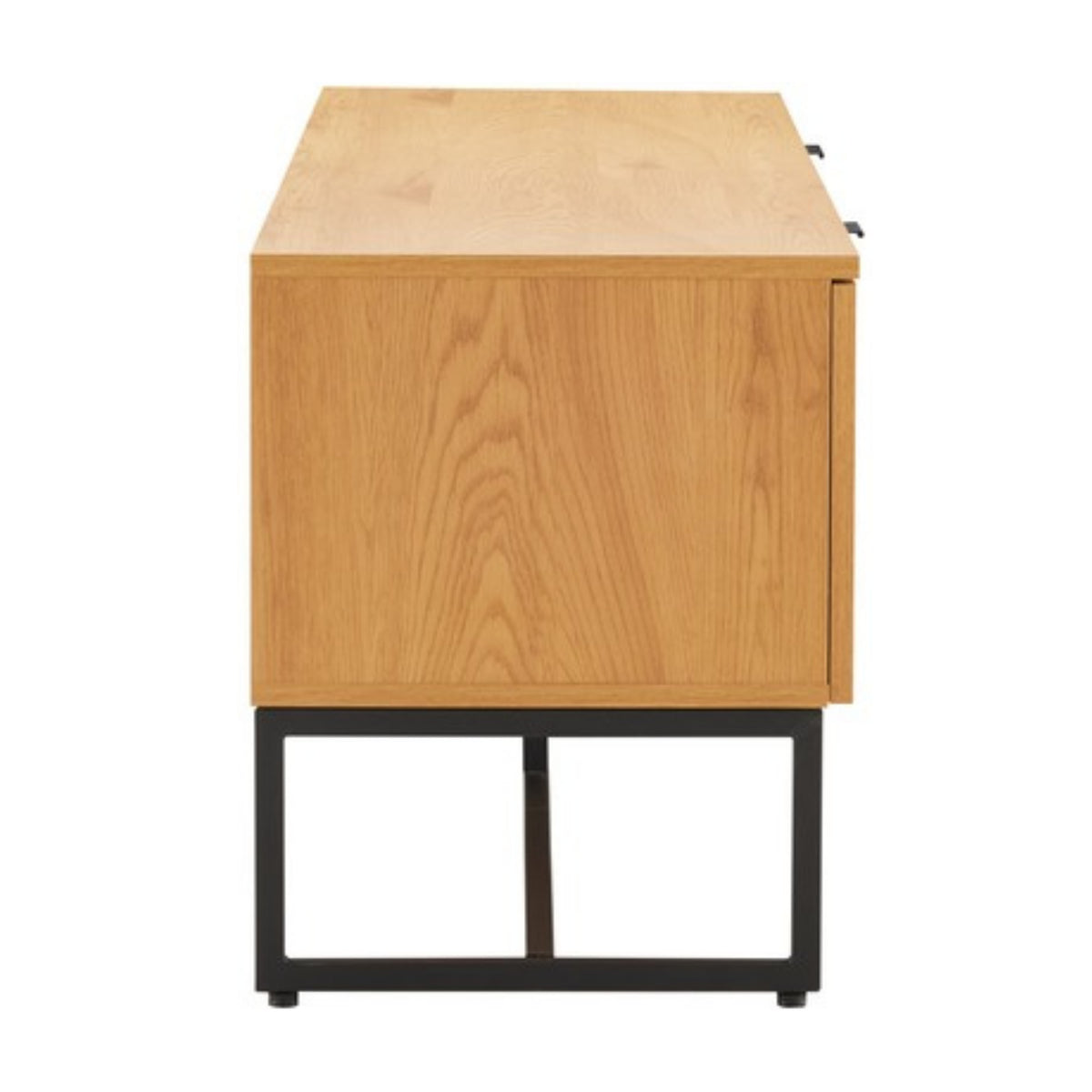 Debora 150cm ETU Entertainment TV Unit Oak, side view