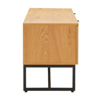 Debora 150cm ETU Entertainment TV Unit Oak, side view