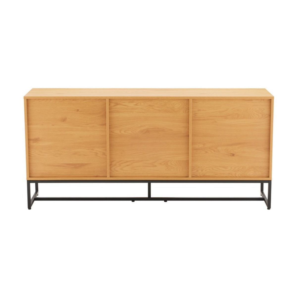 Debora 160cm Sideboard Buffet Table Oak, rear view