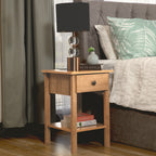 Declan Bedside Table Nightstand Side End Bedroom Storage Cabinet Riviera Oak