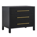 Decoris Bedside Table Large Black