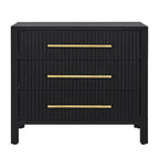 Decoris Bedside Table Large Black