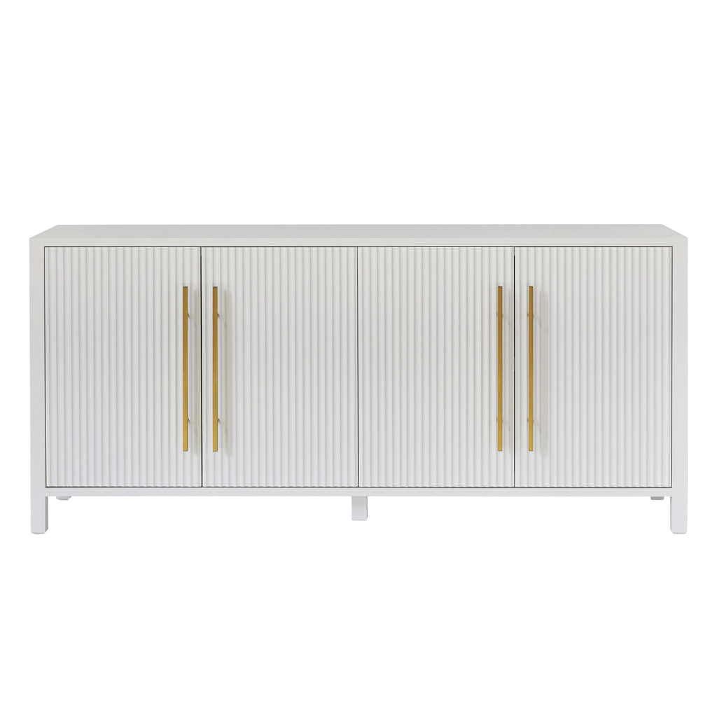 Decoris Dresser Chest of 6 Drawers White
