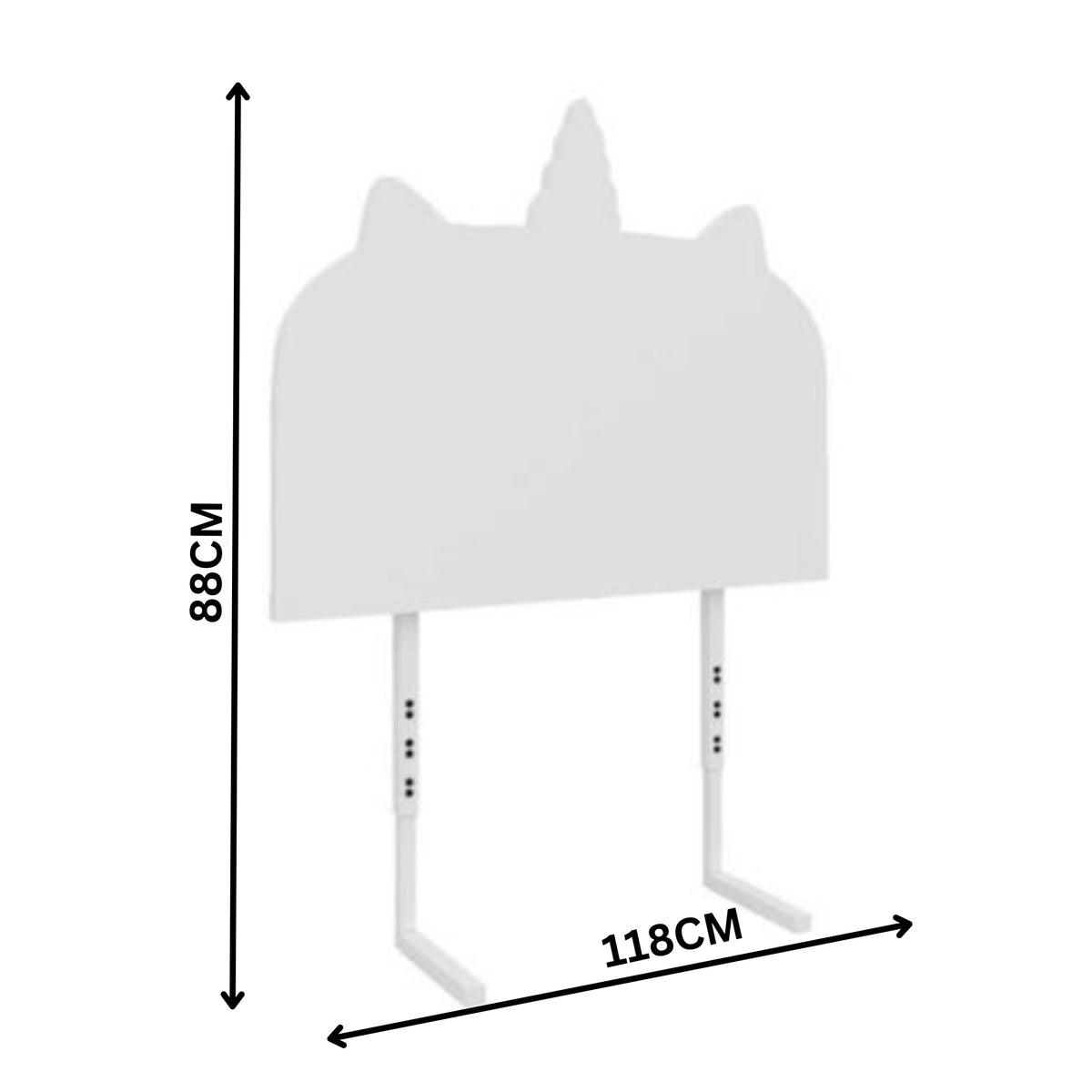 Disney Unicorn Headboard Bedhead White
