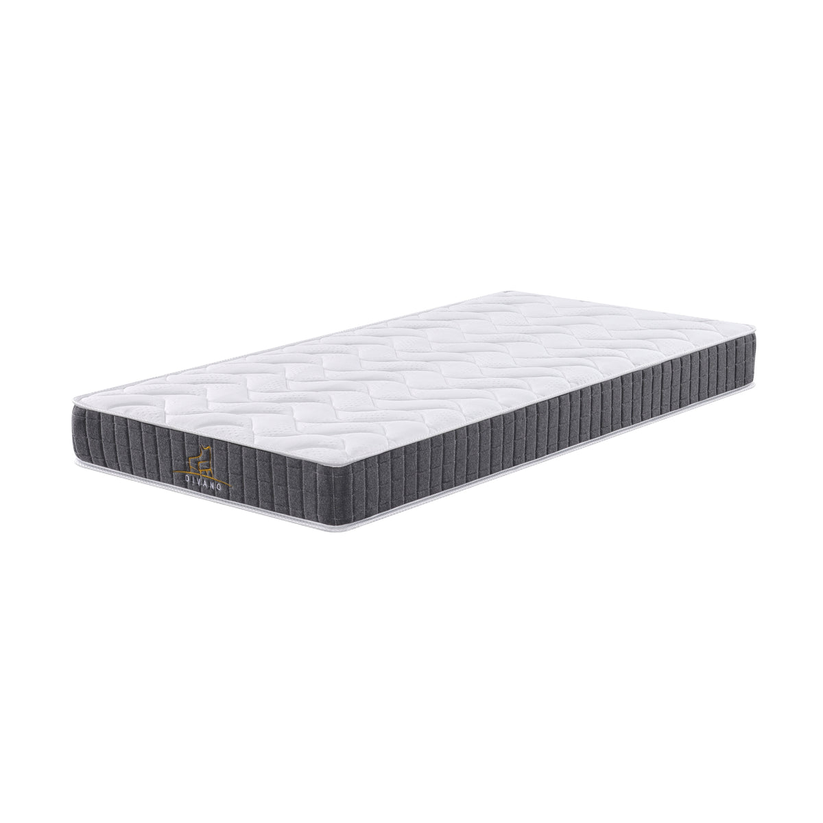 Divano Bedding 16cm Mattress Medium Firm Bonnell Spring Single 