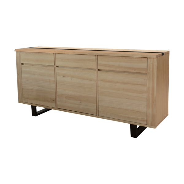 Dori 170cm Buffet Table Black Natural