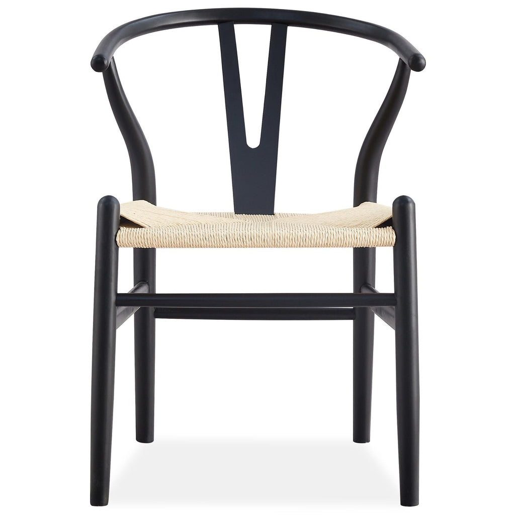 Dori 7pc Dining Table Set 7 Wishbone Chair Natural