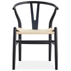 Dori 7pc Dining Table Set 7 Wishbone Chair Natural