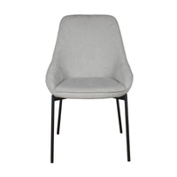 Dorris 2pc Set Dining Chair Light Grey