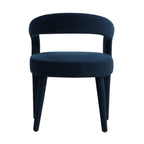 Eisha Velvet Dining Chair Indigo