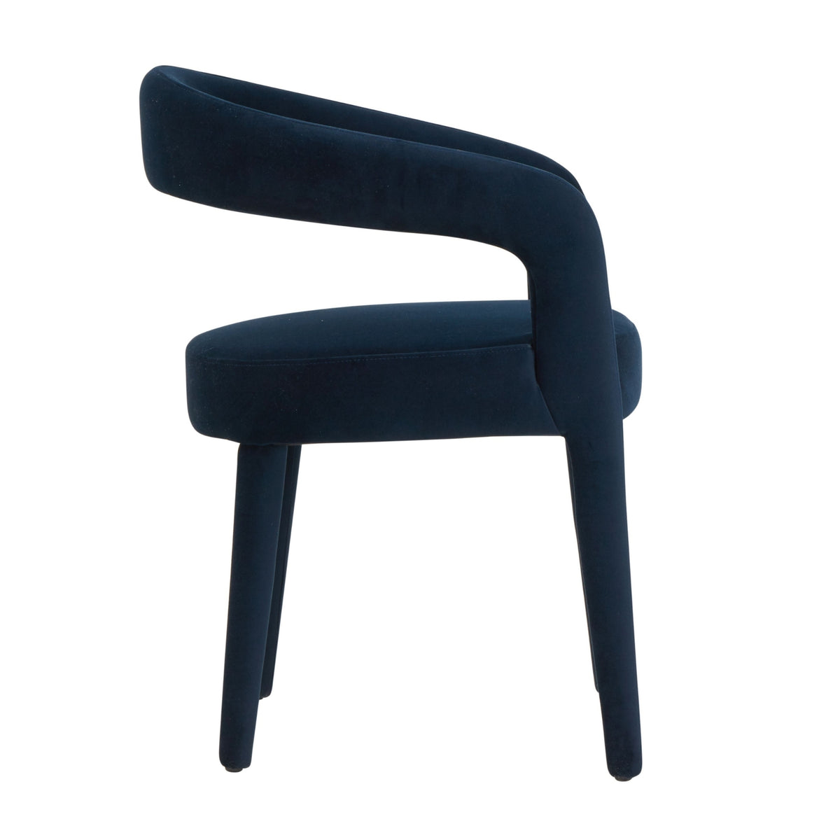 Eisha Velvet Dining Chair Indigo