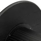 El Nino Flute 120m Round Dining Table Black