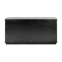 El Nino Flute 160cm Venner Top Buffet Storage Cabinet Black