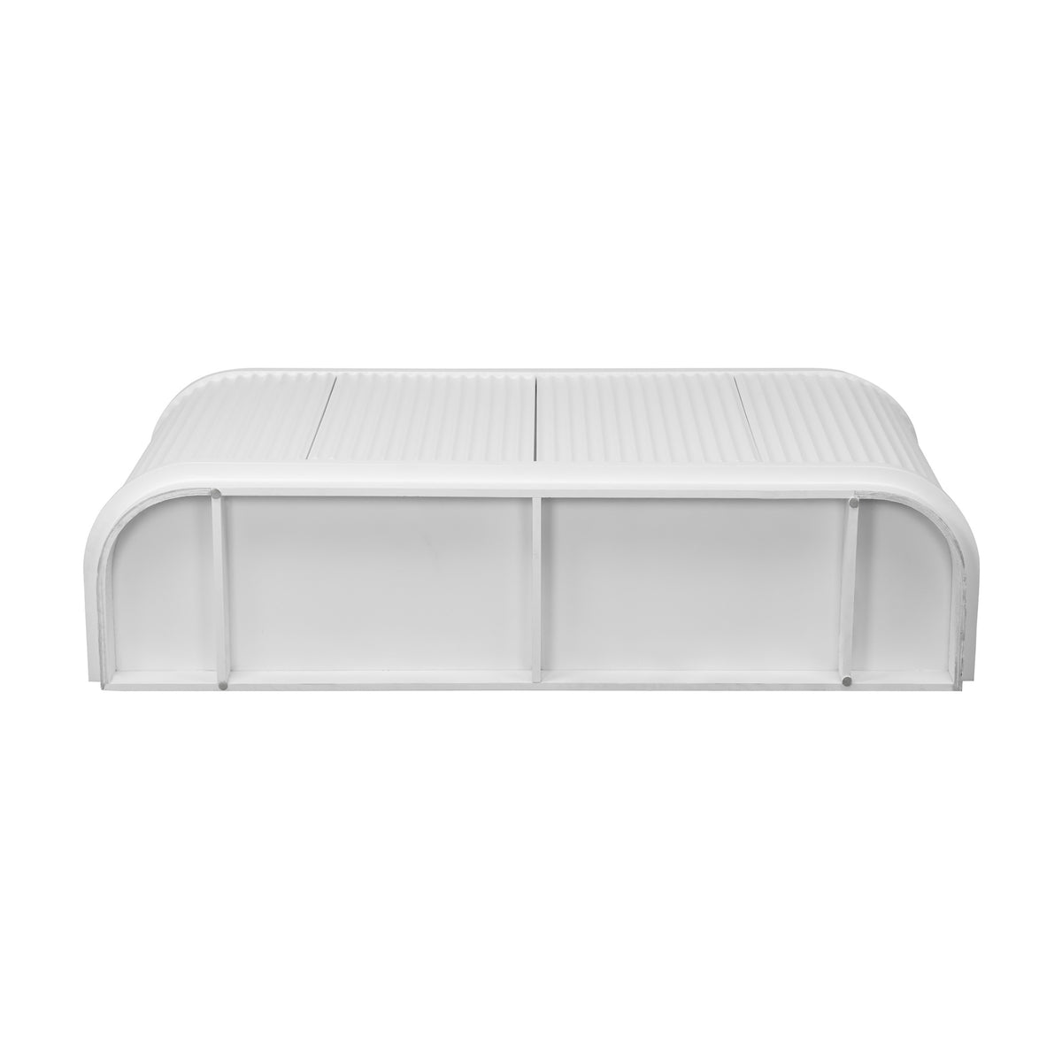 El Nino Flute 160cm Venner Top Buffet Storage Cabinet White