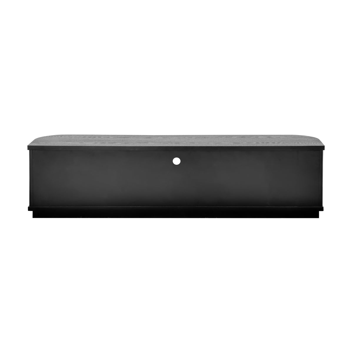 El Nino Flute 200cm Veneer Top ETU Entertainment TV Unit Black