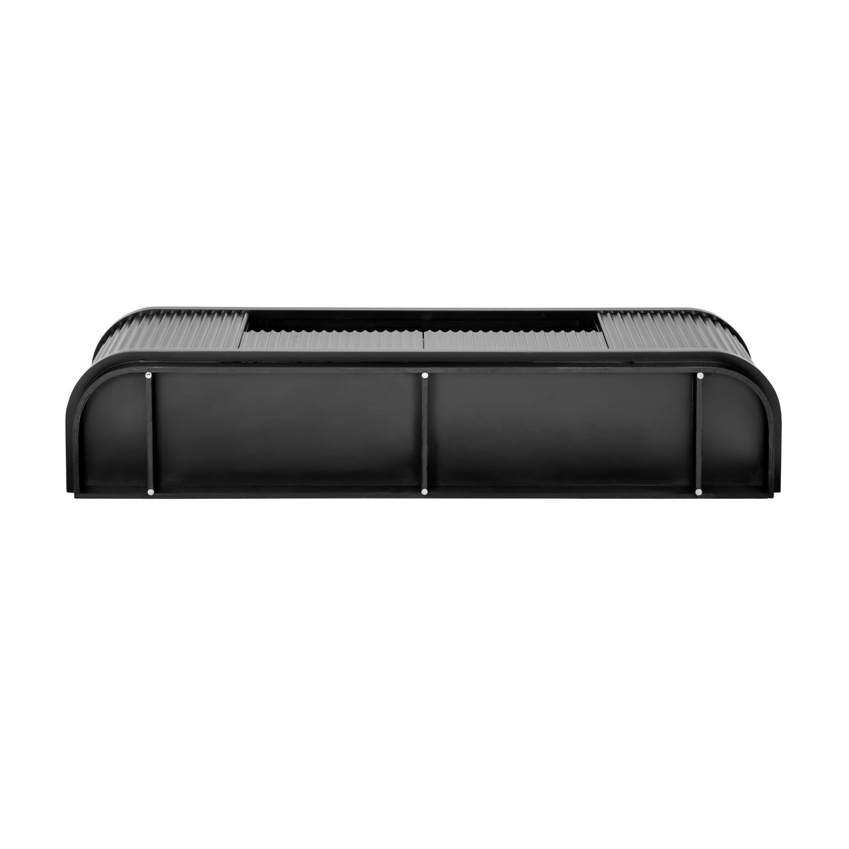 El Nino Flute 200cm Veneer Top ETU Entertainment TV Unit Black