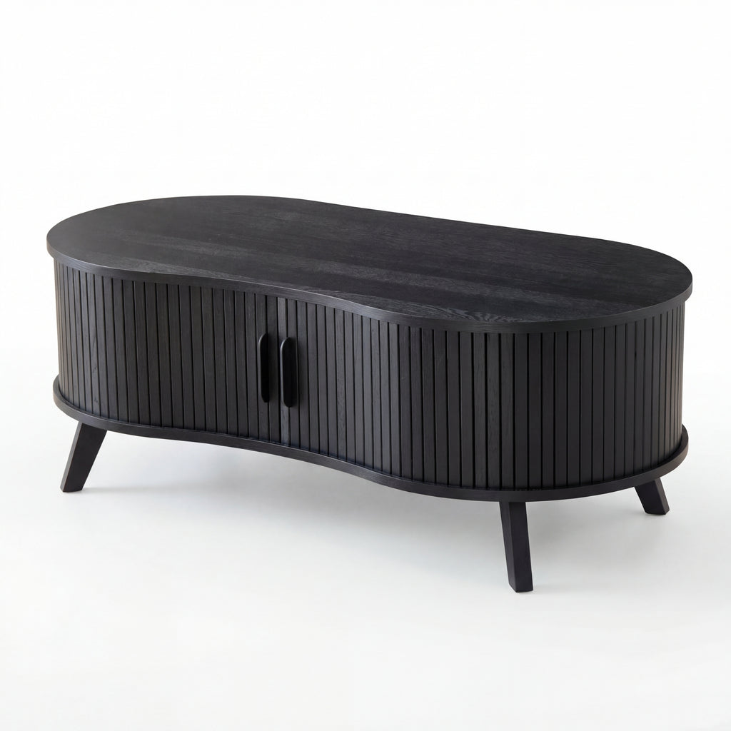 Elbasan 120cm Coffee Table Black