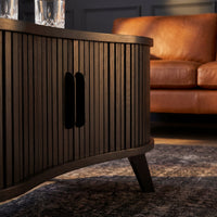 Elbasan 120cm Coffee Table Black