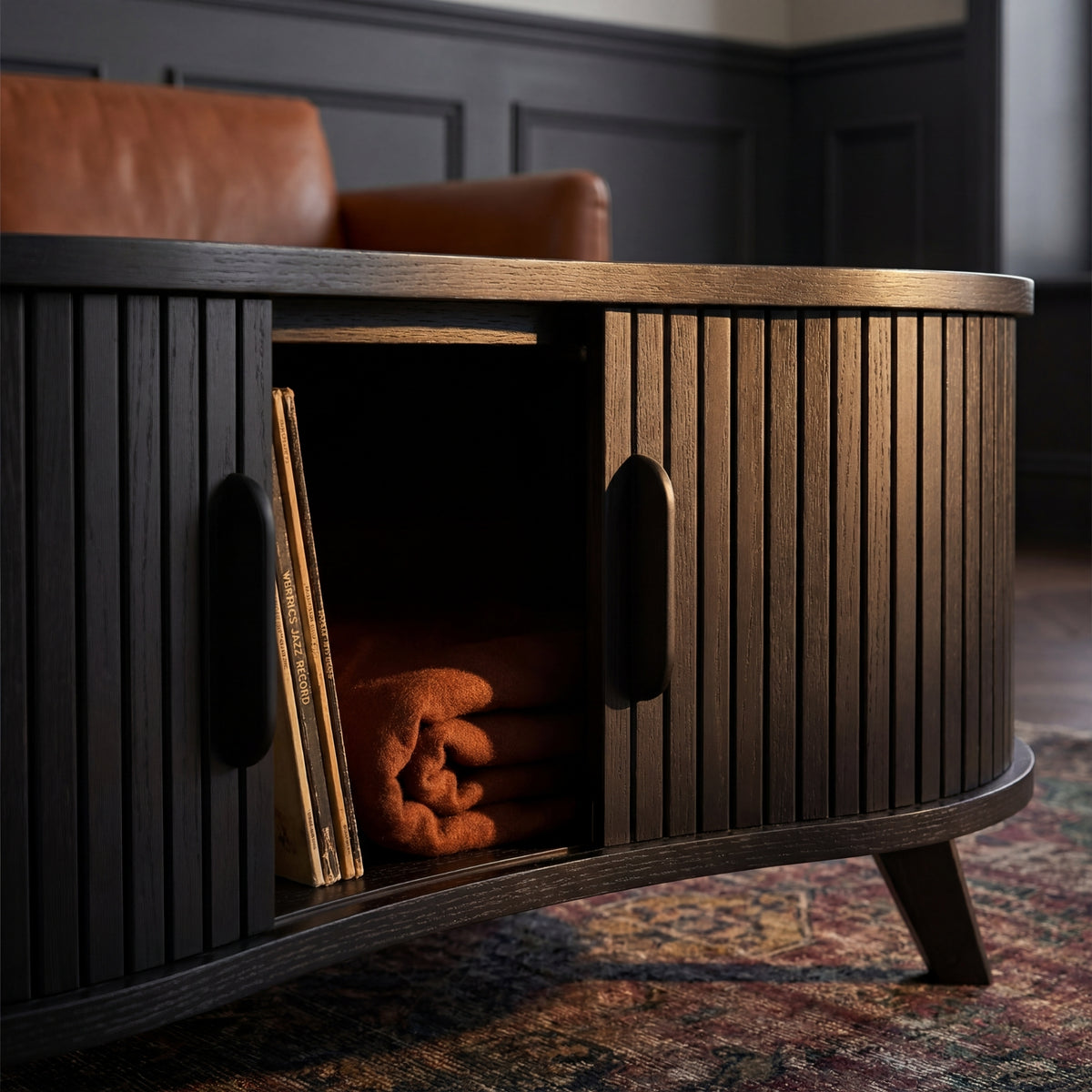 Elbasan 120cm Coffee Table Black