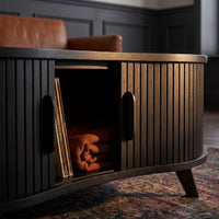 Elbasan 120cm Coffee Table Black