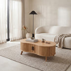 Elbasan 120cm Coffee Table Natural