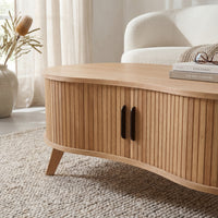 Elbasan 120cm Coffee Table Natural