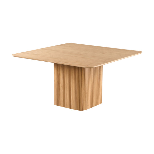 Elbasan 140cm Square Dining Table Natural