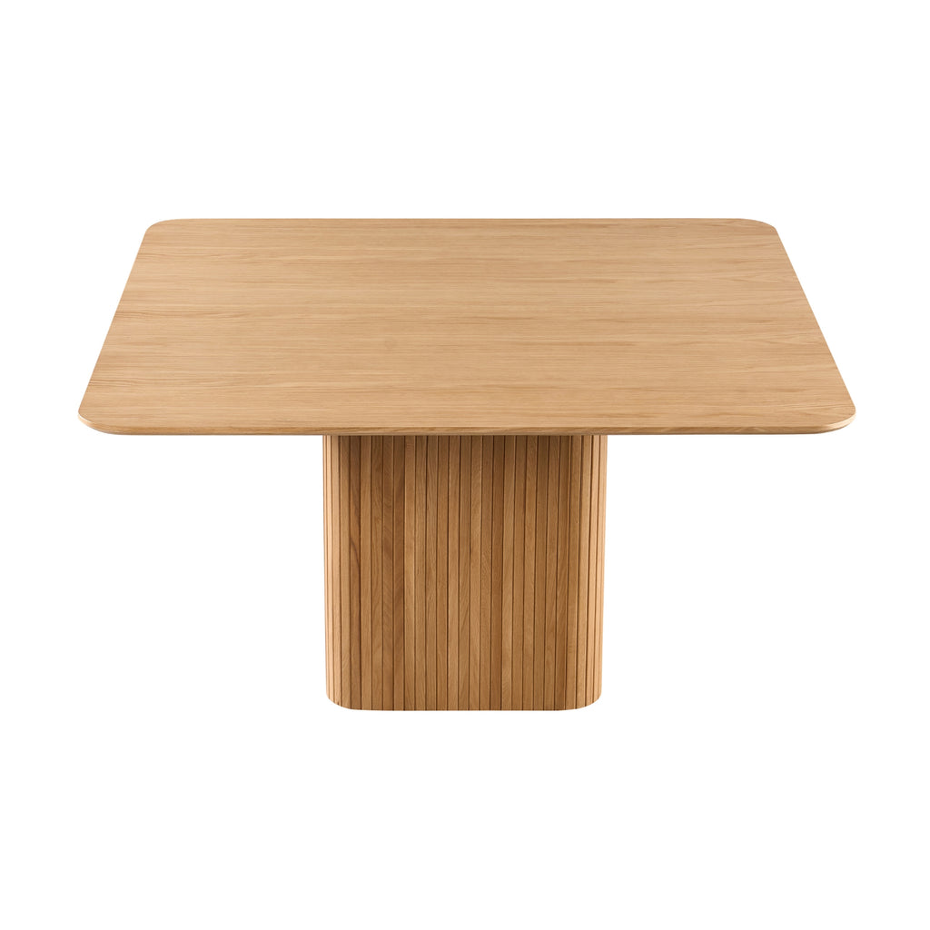 Elbasan 140cm Square Dining Table Natural