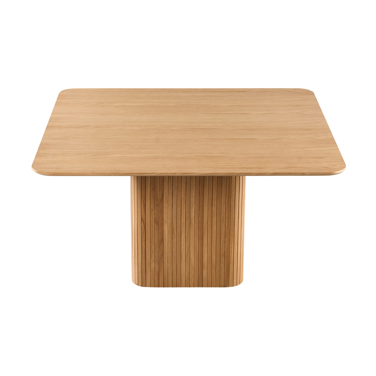 Elbasan 140cm Square Dining Table Natural