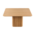 Elbasan 140cm Square Dining Table Natural