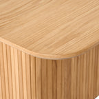 Elbasan 140cm Square Dining Table Natural