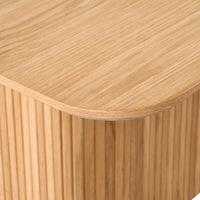 Elbasan 140cm Square Dining Table Natural