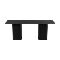 Elbasan 200cm Dining Table Black