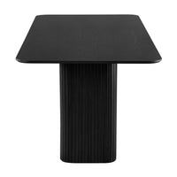 Elbasan 200cm Dining Table Black