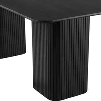 Elbasan 200cm Dining Table Black