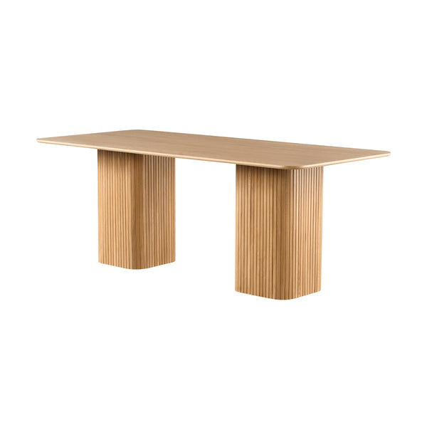 Elbasan 200cm Dining Table Natural