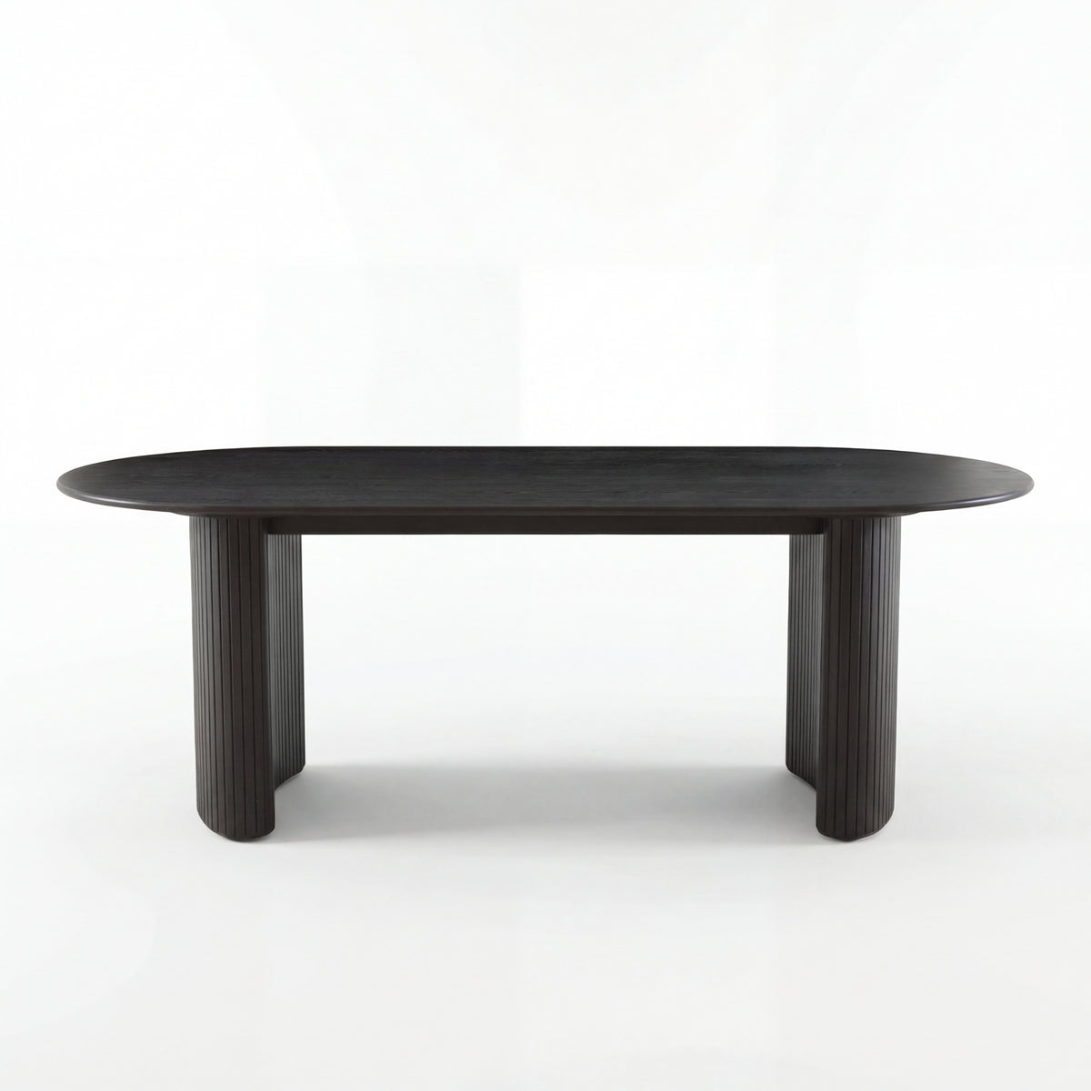 Elbasan 220cm Dining Table Black