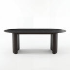 Elbasan 220cm Dining Table Black
