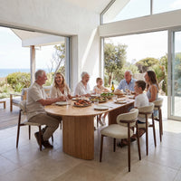 Elbasan 220cm Dining Table Natural