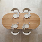 Elbasan 220cm Dining Table Natural