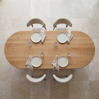 Elbasan 220cm Dining Table Natural