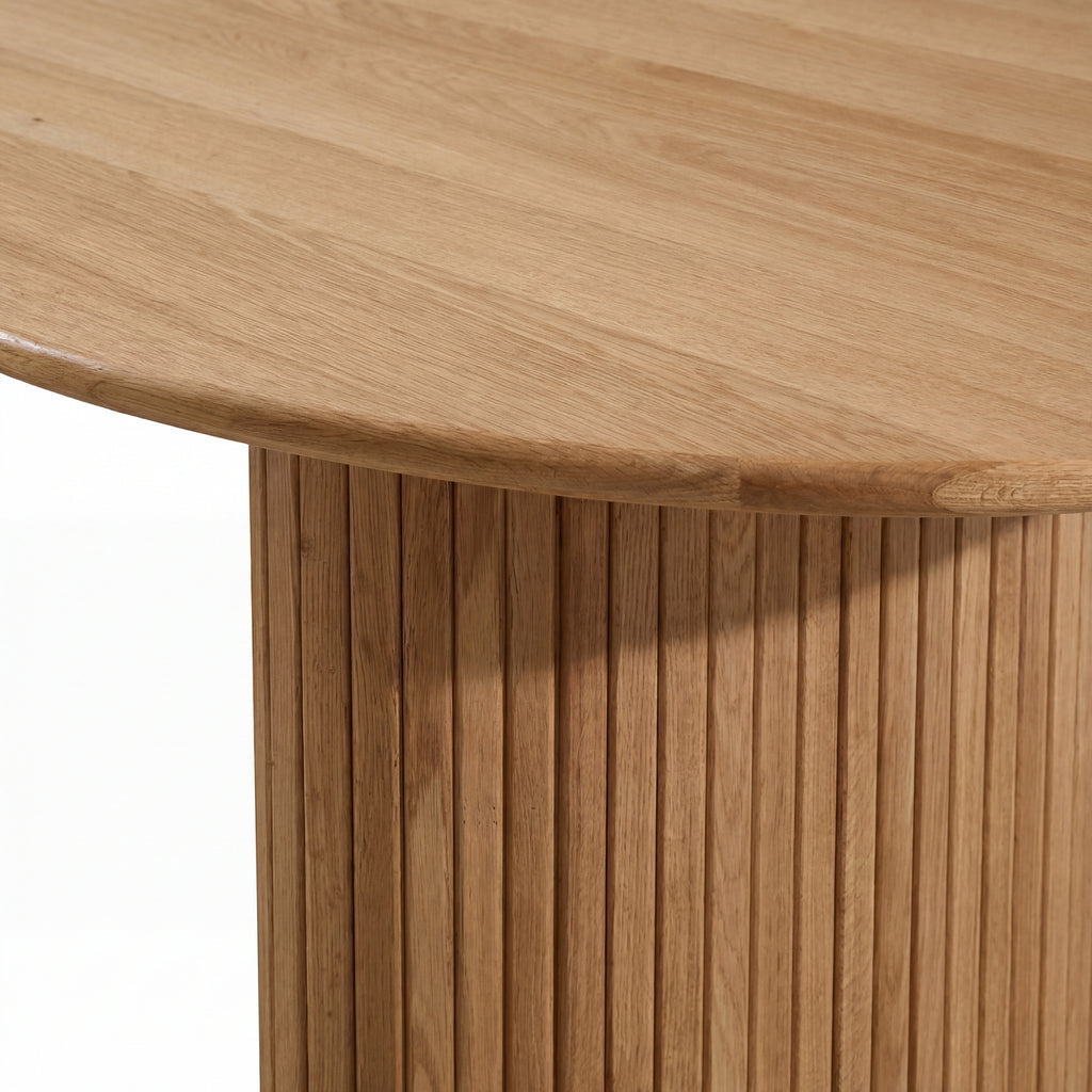 Elbasan 220cm Dining Table Natural