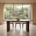 Elbasan 220cm Dining Table Walnut