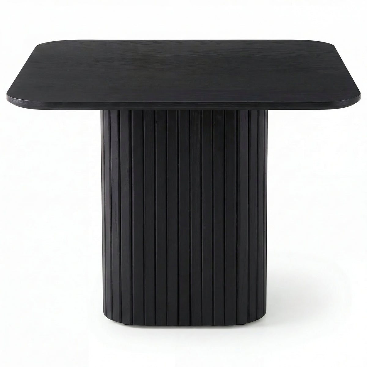 Elbasan 60cm Square Coffee Table Black