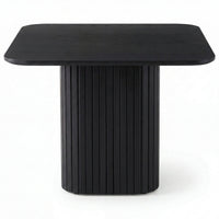 Elbasan 60cm Square Coffee Table Black