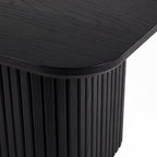 Elbasan 60cm Square Coffee Table Black