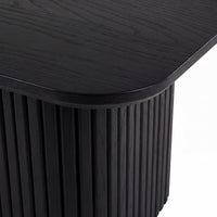 Elbasan 60cm Square Coffee Table Black
