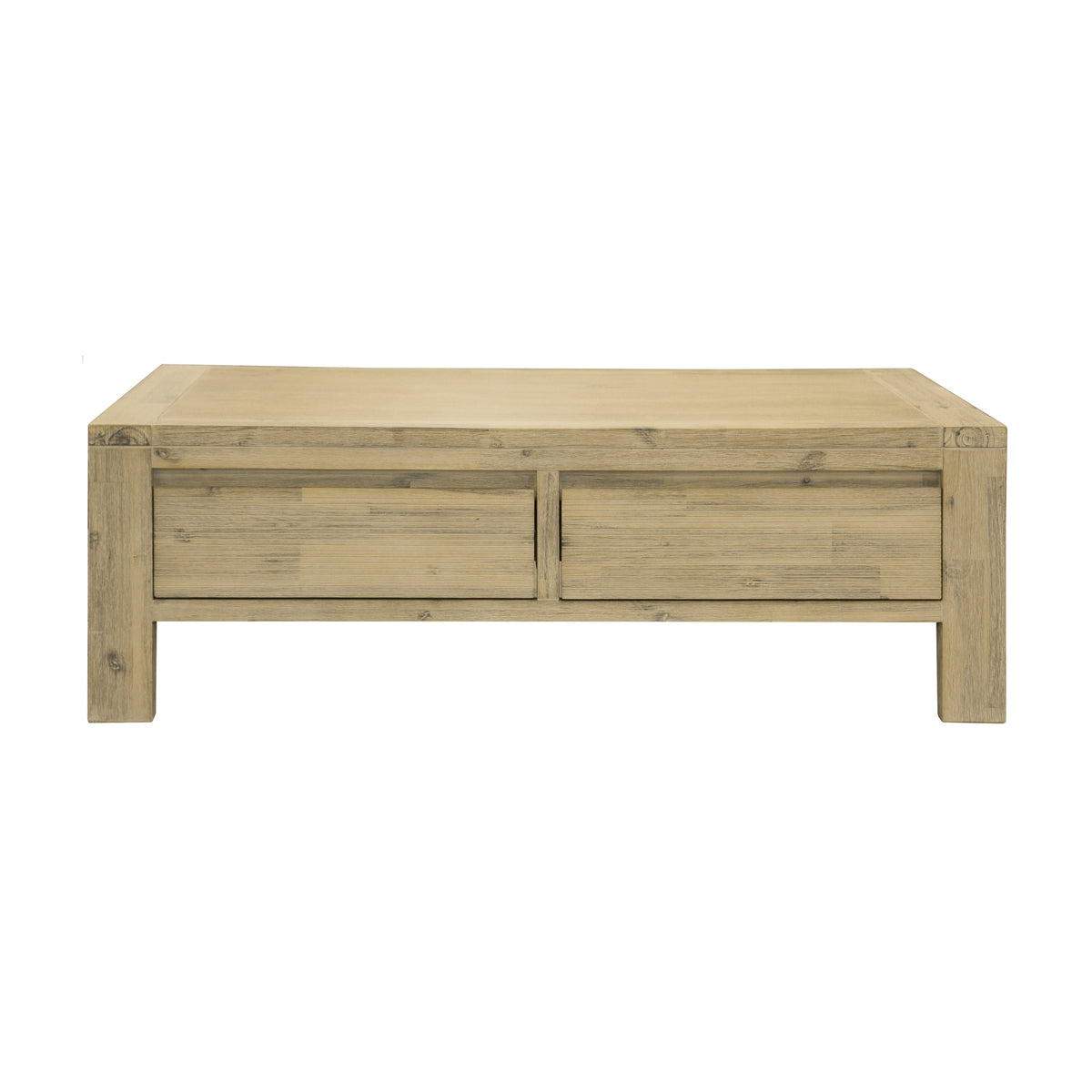 Elemental 120cm Coffee Table Brushed Smoke Grey