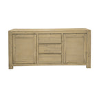 Elemental 165cm Buffet Table Brushed Smoke Grey