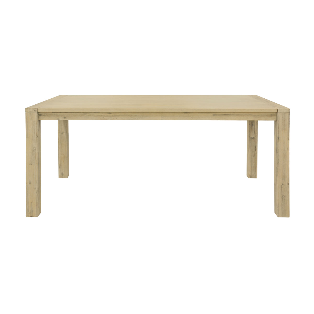 Elemental 180cm Dining Table Brushed Smoke Grey